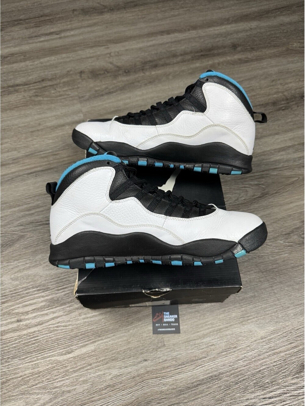Size 11 - Air Jordan 10 Retro 2014 Powder Blue - Picture 3 of 9
